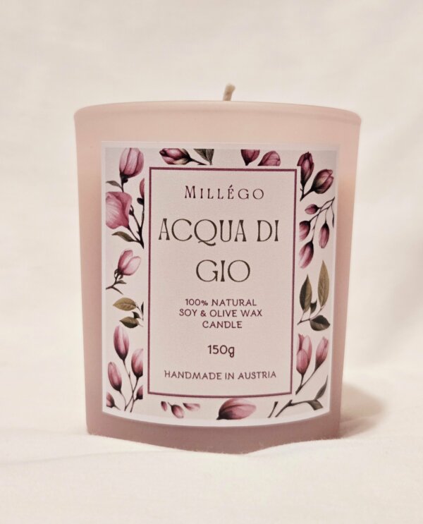Duftkerze 150g<br>ACQUA DI GIO